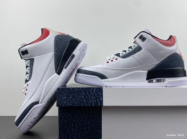 Jordan SE 730 CZ6431- DailyWear Retro Denim 3 Red Fire 7342 0611
